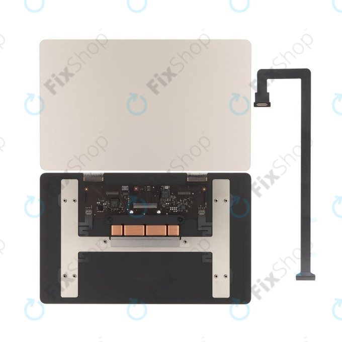 Trackpad complet pour MacBook Air 15", A3241 (2025), Starlight, 661-50139, Genuine Apple