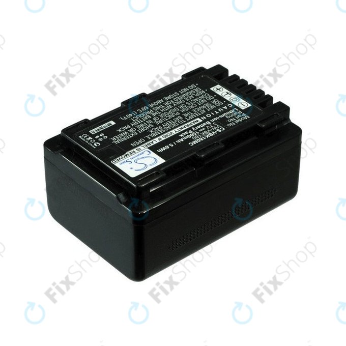 Batterie pour Panasonic HDC, HC a SDR, 1500mAh, Li-Ion, 3.7V, VW-VBK180, HQ