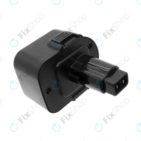 Batterie pour Black & Decker Cd1202, 2100mAh, Ni-MH, 12V, PS130A, HQ