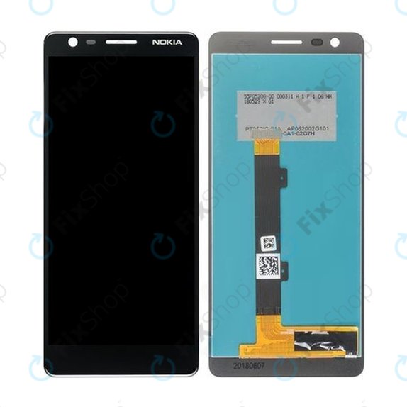 Nokia 3.1 - Écran LCD + Écran tactile (Noir)