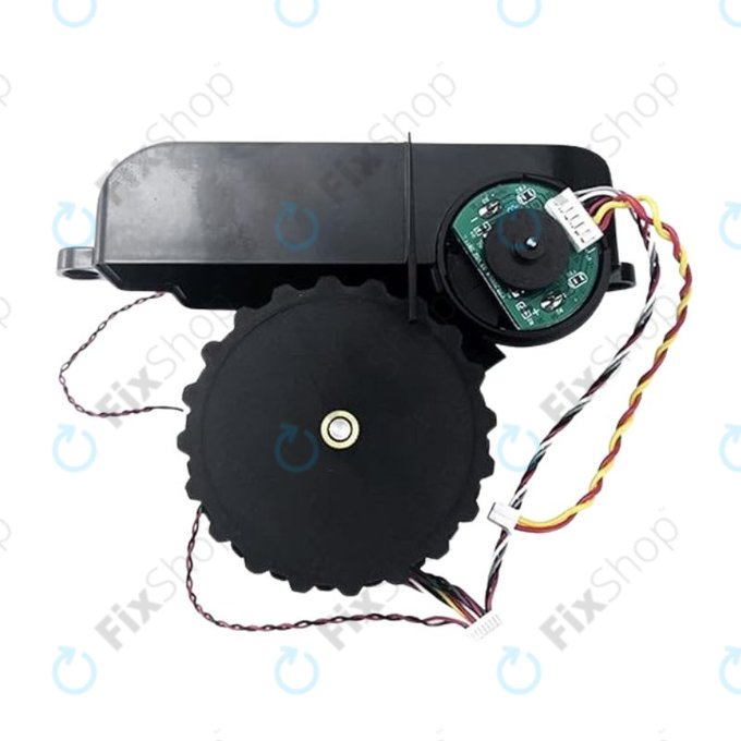 Xiaomi Mi Robot Vacuum Mop Pro (P), Viomi V2 Pro, V3 - Roue avec moteur (gauche) (Noir)