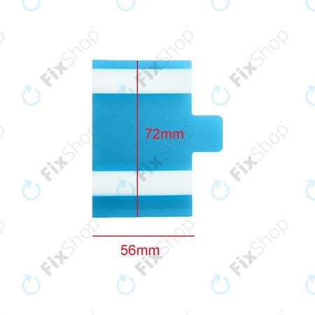 Adhésif universel pour batterie - 56 x 72 mm
