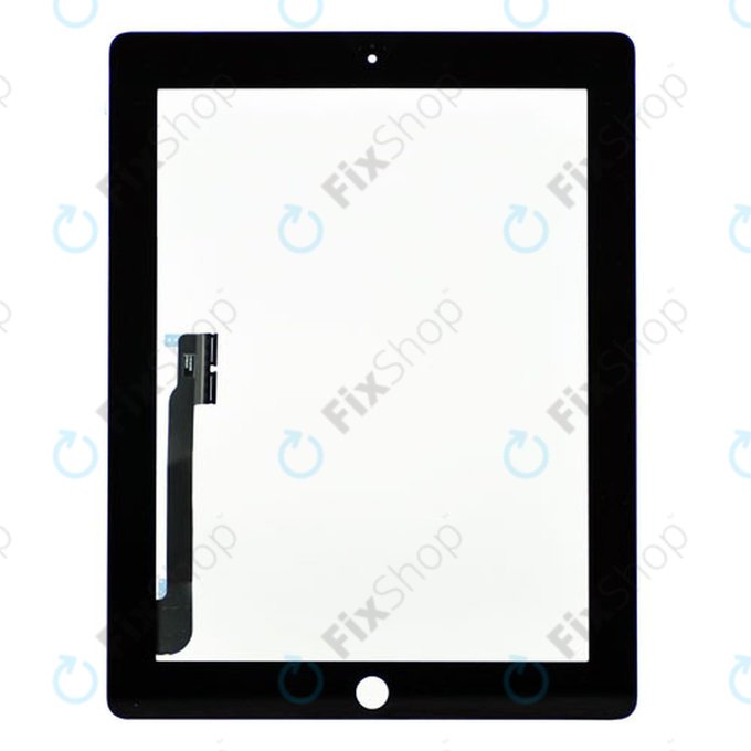 Apple iPad 3, iPad 4 - Écran tactile (Noir)