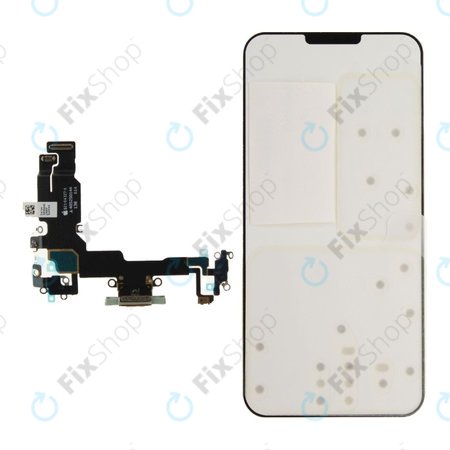 Connecteur de charge + Câble flexible pour iPhone 15 | Green | 923-09764 | Genuine Apple