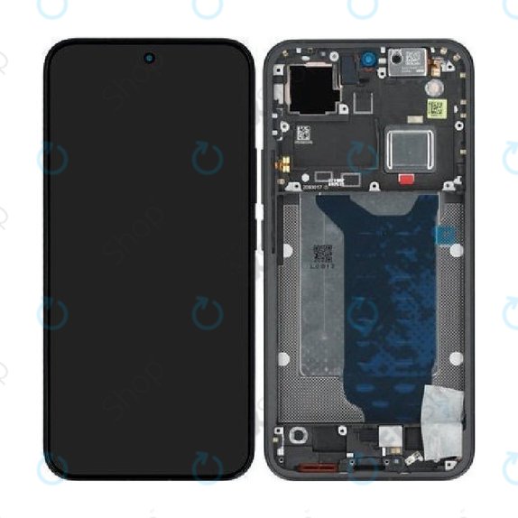 Écran pour Xiaomi 15T Pro 5G, Black, Tactile avec cadre, 5600040O12U00, Genuine Service Pack