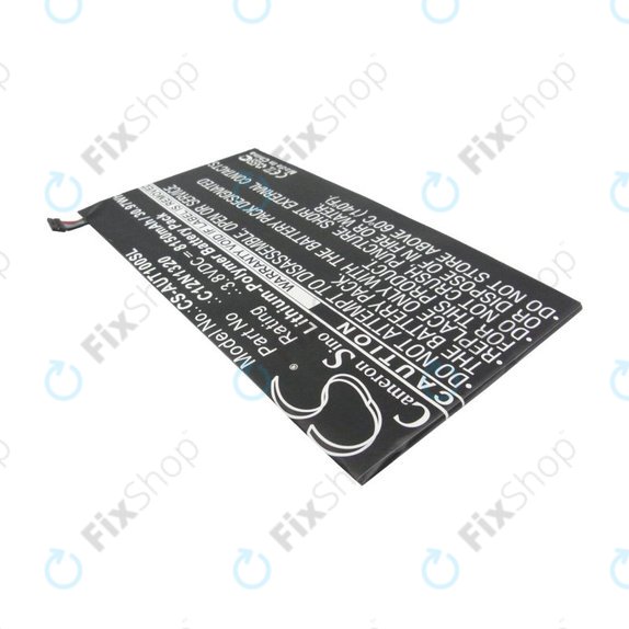 Batterie pour Asus Transformer Book T100, 8150mAh, Li-Pol, 3.8V, C12N1320, HQ