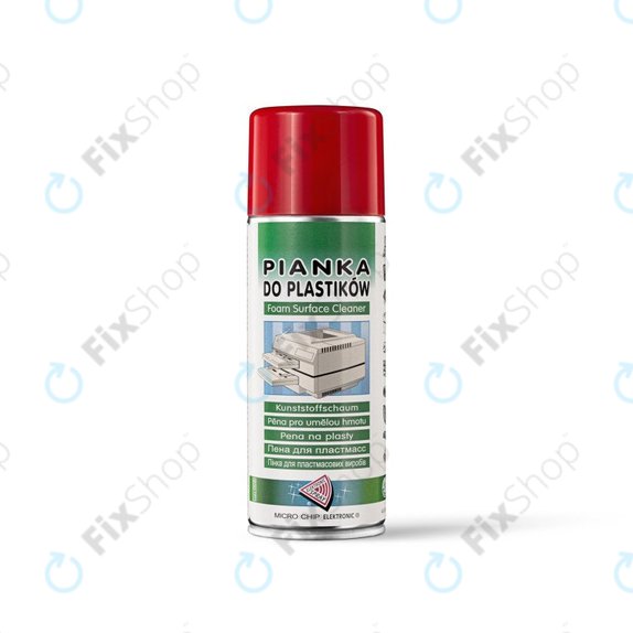 Mousse de nettoyage pour plastiques, 400 ml, spray