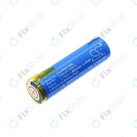Batterie pour Oral-B Genius X, Philips HX6100 Series, 800mAh, Li-Ion, 3.7V, 3000 040 83812, HQ