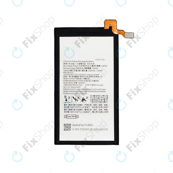 Blackberry Key2 - Batterie TLP035B1 3500mAh