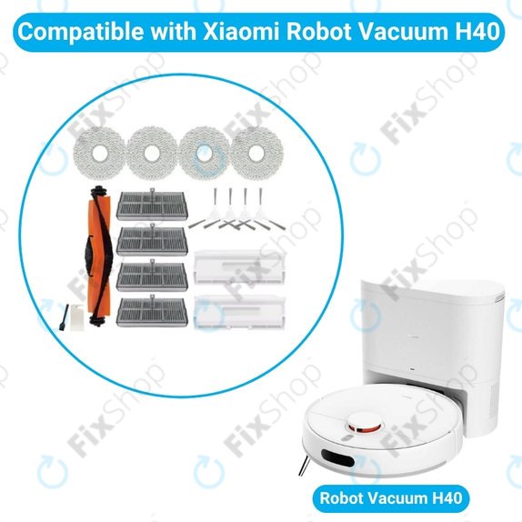 Xiaomi Robot Vacuum H40 - Ensemble complet
