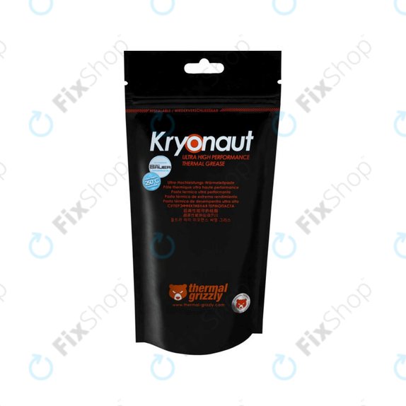 Pâte thermique 1,5ml/5,55g, Thermal Grizzly Kryonaut