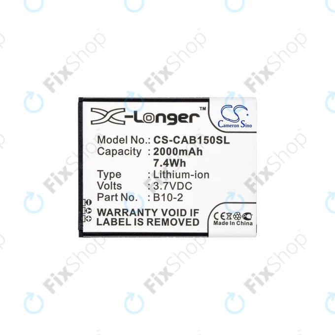 Caterpillar CAT B15 - Batterie B10-2 2000mAh HQ