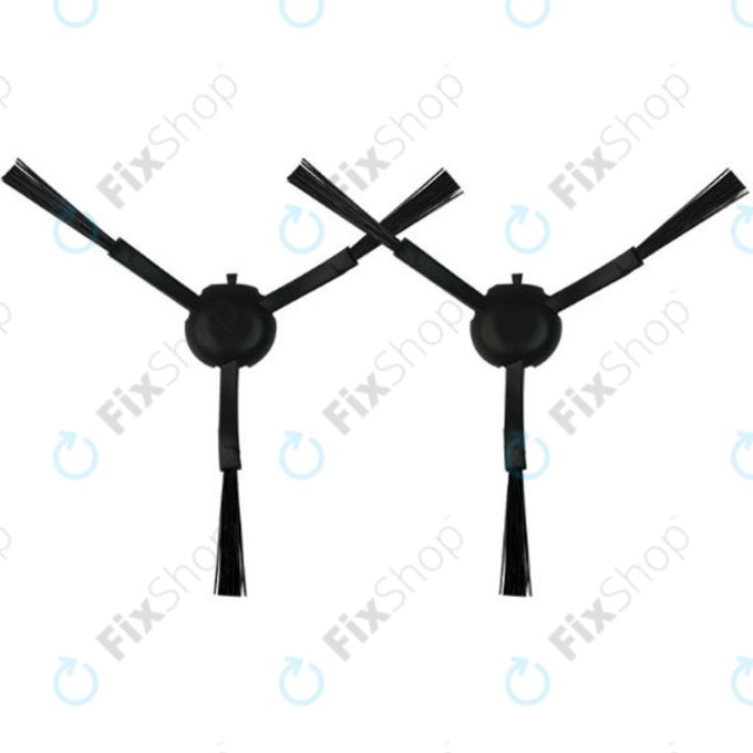 Kit de pièces de rechange pour Xiaomi Dreame L20 Ultra, X20 Pro, X20 Pro Plus (1x Brosse principale, 2x Filtre, 2x Brosse latérale – noire, 4x Chiffon de vadrouille, 2x Sac à poussière)
