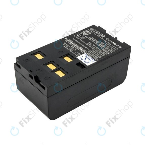 Batterie pour Leica 400, 3600mAh, Ni-MH, 6V, GEB121, HQ