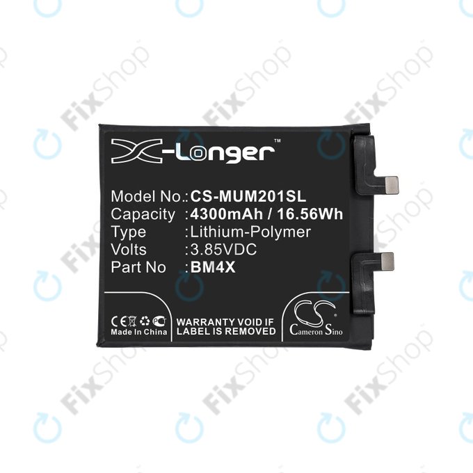 Xiaomi Mi 11 - Batterie BM4X 4300mAh HQ
