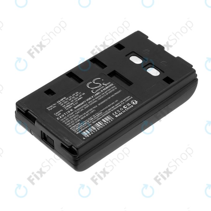 Batterie pour Blaupunkt, Sony, Akai, HP, 2100mAh, Ni-MH, 6V, NP-33, HQ