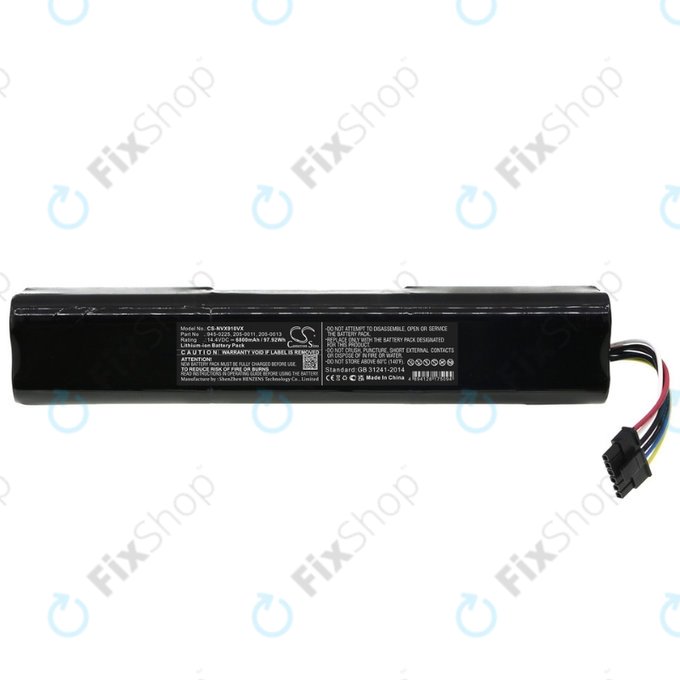 Neato Botvac D3, D4, D5, D6, D7-series - Batterie 945-0225, 205-0011, 205-0013 Li-Ion 14.4V 6800mAh HQ