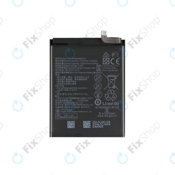 Huawei Mate 20 Pro, P30 Pro - Batterie HB486486ECW 4200mAh