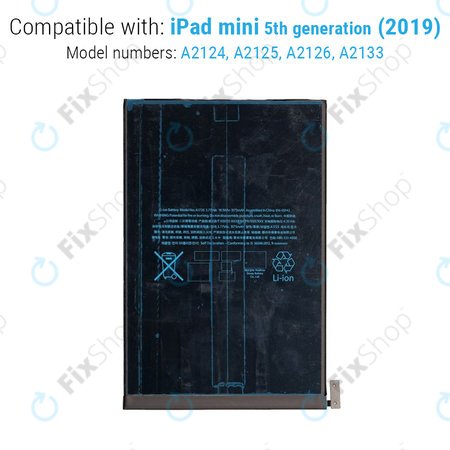 Apple iPad Mini 5 - Batterie 5124mAh