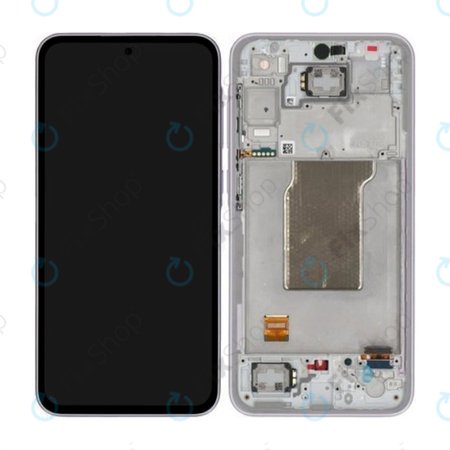 Samsung Galaxy A35 A356B - Écran LCD + Écran tactile + Cadre (Awesome Lilac) - GH82-34221C Genuine Service Pack