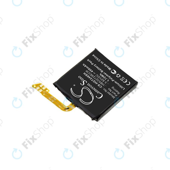 Batterie pour Huawei Watch GT2 Latona-B19 46mm, 450mAh, Li-Pol, 3.82 V, HB532729ECW, HQ