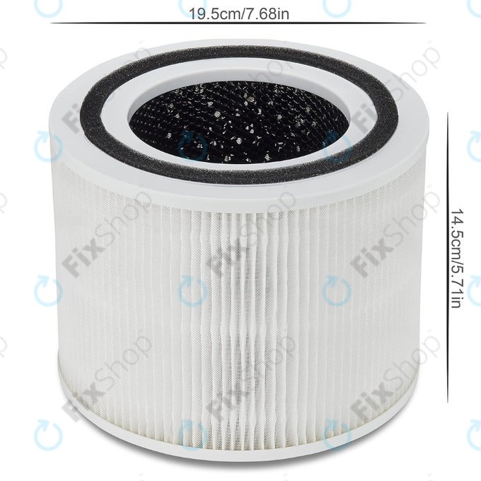 Levoit Core 300, 300s, P350 - Filtre HEPA (Charbon actif)