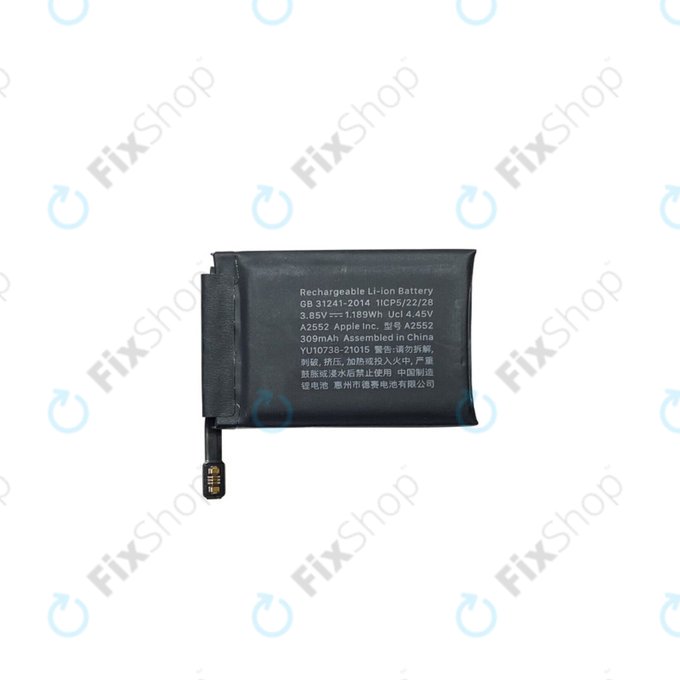 Apple Watch 7 45 mm - Batterie A2552 309mAh Refurbished