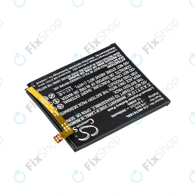 Batterie pour Nokia 6.1, 3000mAh, Li-Pol, 3.85 V, HE345, HQ