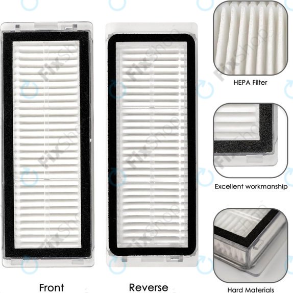 Filtre HEPA, 2 pièces pour Xiaomi Dreame L20 Ultra, X20 Pro, X20 Pro Plus