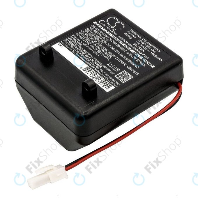 Samsung SS7550, SS7555, SSR200 - Batterie DJ96-00142A Lio-Ion 18.5V 1500mAh HQ