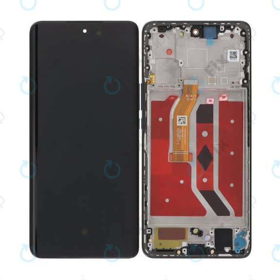 Honor Magic6 Lite - Écran LCD + Écran tactile + Cadre (Midnight Black) TFT