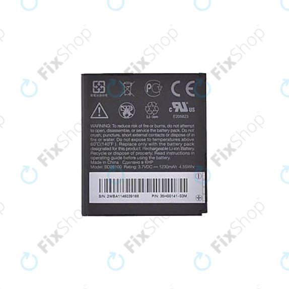 HTC Desire HD - Batterie BD26100 1230mAh - 35H00141-02M