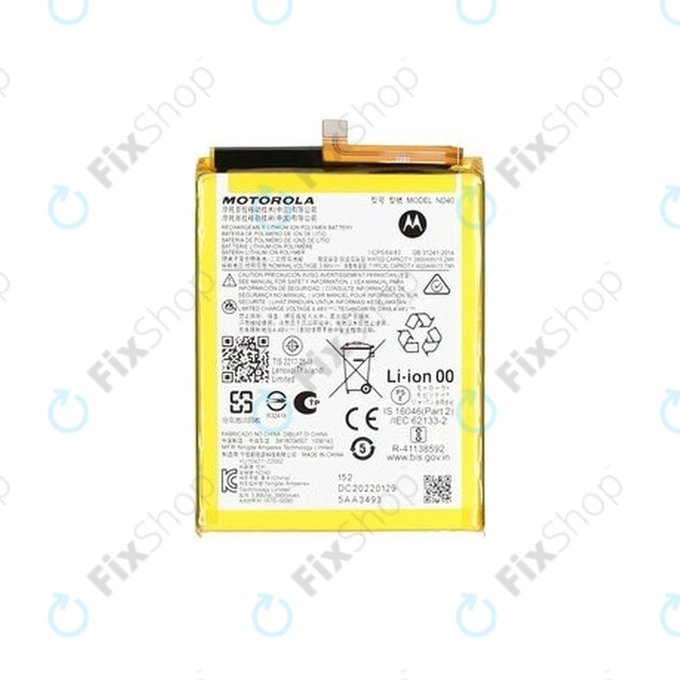 Motorola Edge 30 XT2203 - Batterie ND40 4020mAh - SB18D34507 Genuine Service Pack