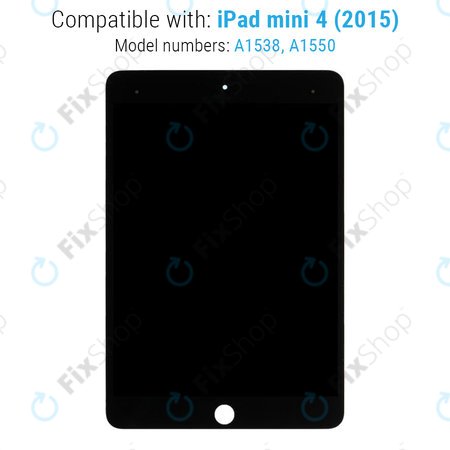 Apple iPad Mini 4 - Écran LCD + Écran tactile (Noir)