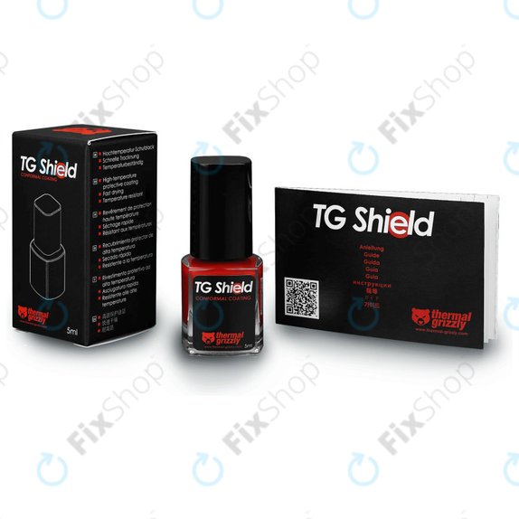 Vernis de protection contre le métal liquide 5ml, Thermal Grizzly TG Shield