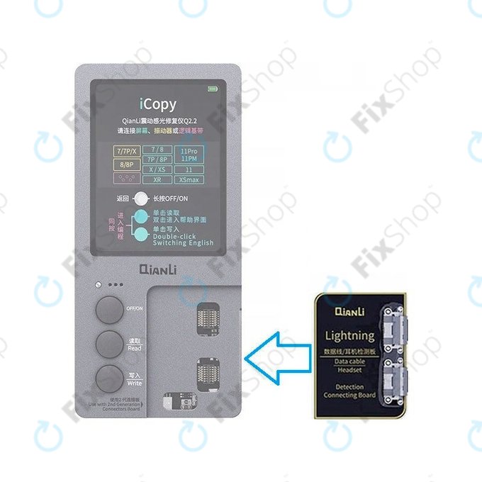 QianLi iCopy Plus 2 - Carte de détection de données Lightning et de casque