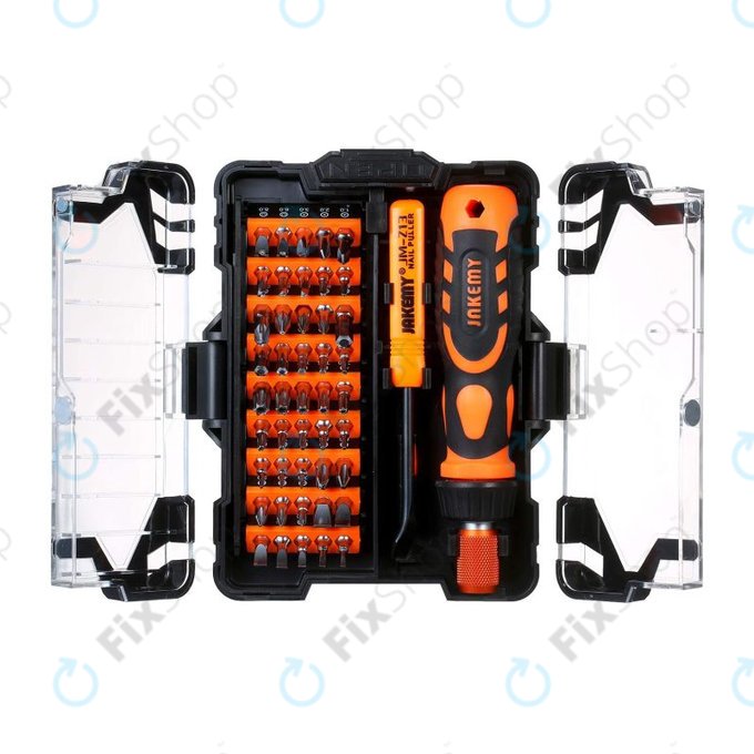 Jakemy JM-6124 - Jeu d'outils de tournevis de précision 48 en 1