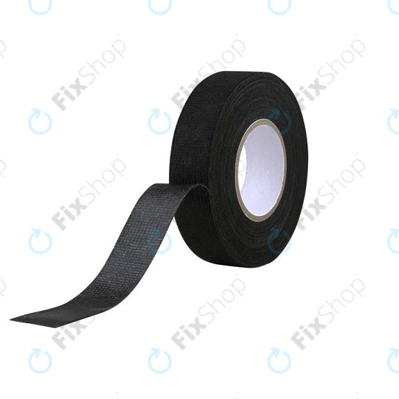 Ruban isolant en tissu pour faisceaux de câbles, 9mm x 20m, noir
