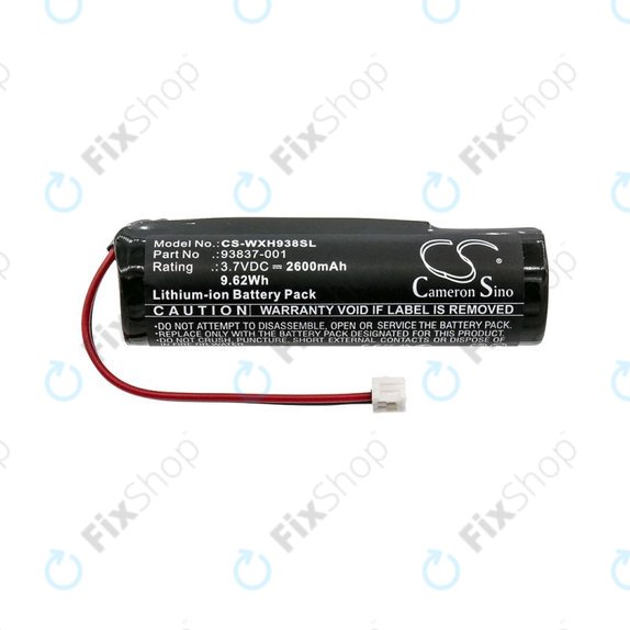 Batterie pour Wahl Beretta Black Stealth, Designer, 2600mAh, Li-Ion, 3.7V, 93837-001, HQ