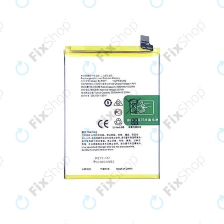 Realme 8i, C31, C35 - Batterie BLP877 5000mAh