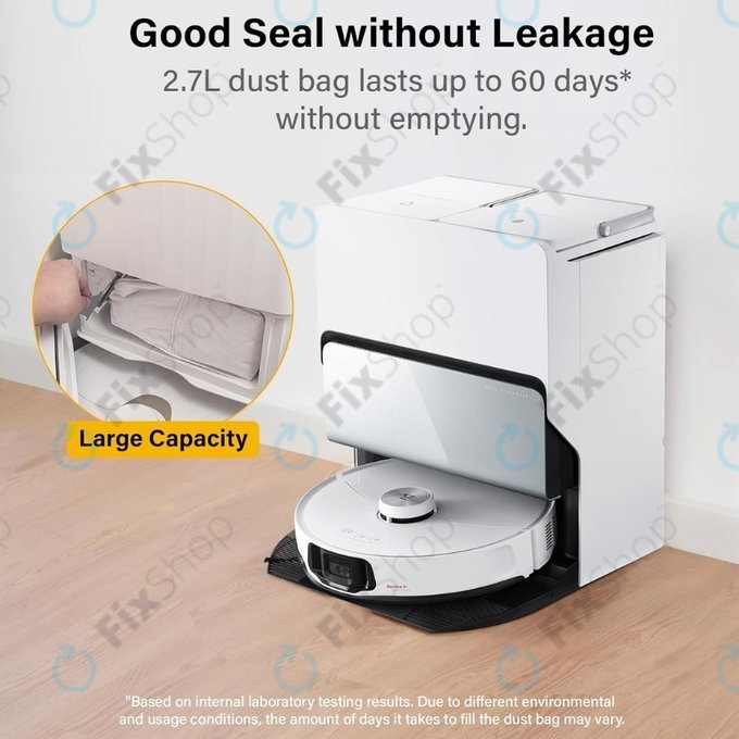 Sac à poussière, 3 pièces pour Xiaomi Roborock Qrevo Curv, Qrevo Edge, S8 MaxV Ultra, S8 Max Ultra, Saros 10, Saros 10R, QV-series