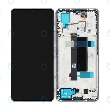 Xiaomi Redmi Note 13 Pro 5G 2312DRA50C - Écran LCD + Ecran Tactile + Cadre (Midnight Black) - 5600030N1600 Genuine Service Pack
