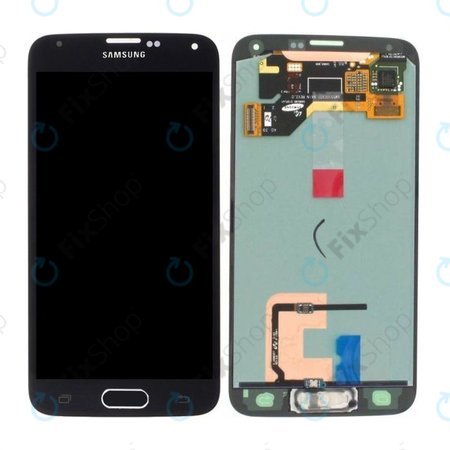 Samsung Galaxy S5 G900F - Écran LCD + Écran Tactile (Noir Charbon) - GH97-15959B, GH97-15734B Genuine Service Pack