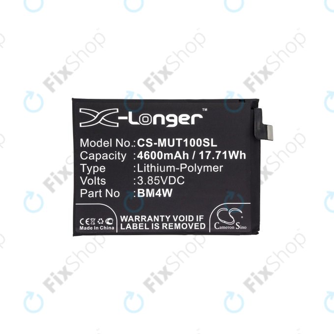 Xiaomi Mi 10T Lite 5G - Batterie BM4W 4600mAh HQ
