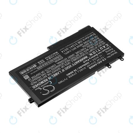 Batterie pour Dell Latitude 5400, Inspiron 7591 2-in-1, 3500mAh, Li-Ion, 11.4V, XV8CJ, HQ