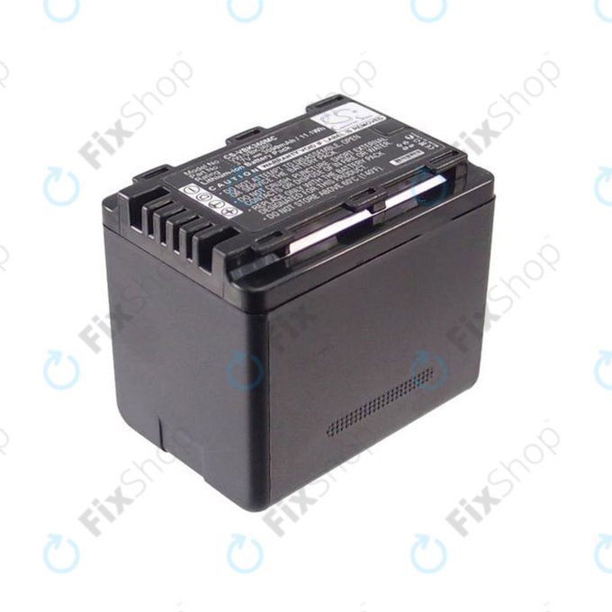 Batterie pour Panasonic HC, HDC, SDR, 3000mAh, Li-Ion, 3.7V, VW-VBK360, HQ