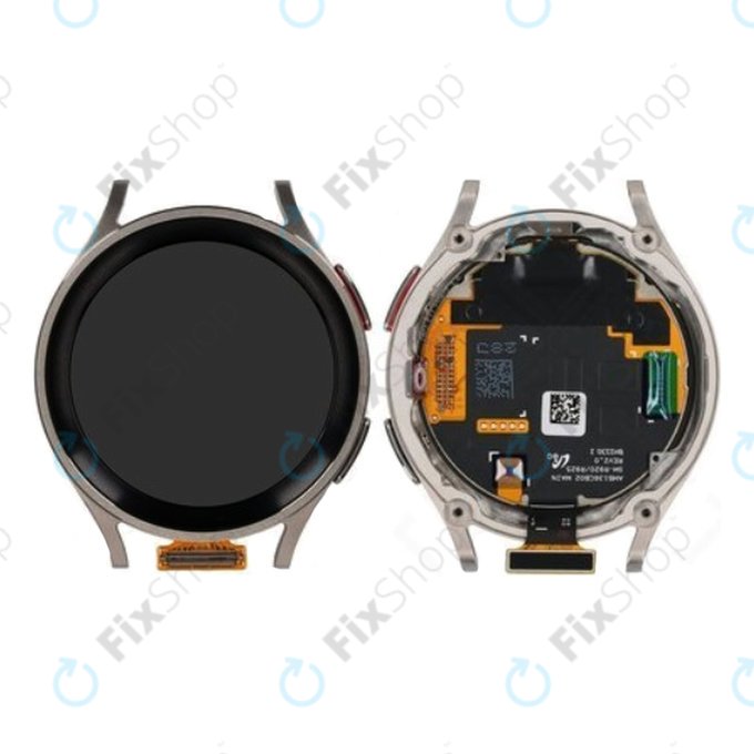 Samsung Galaxy Watch 5 Pro 45 mm R925 - Écran LCD + Écran tactile + Cadre (Gris Titane) - GH82-30045A Genuine Service Pack
