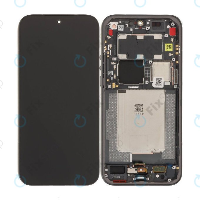 Écran OLED pour Xiaomi 17 Ultra, Black, tactile avec cadre