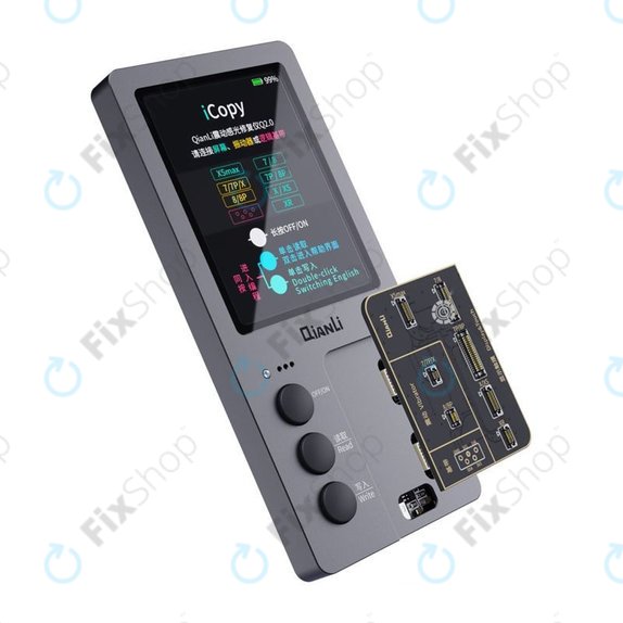 QianLi iCopy Plus 2.2 - True Tone, capteur de lumière, programmeur de vibrations et testeur de batterie (iPhone 7 - 11 Pro Max)