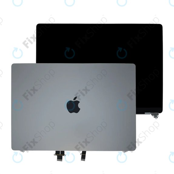 Écran LCD pour MacBook Pro 16" A3403 (2024), avec vitre avant et couvercl, Nano-Texture, Silver, 661-42324, Genuine Apple